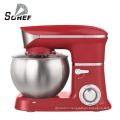 Mini capacity standing electric mixer attachement stand mixers with a stainless steel bowl